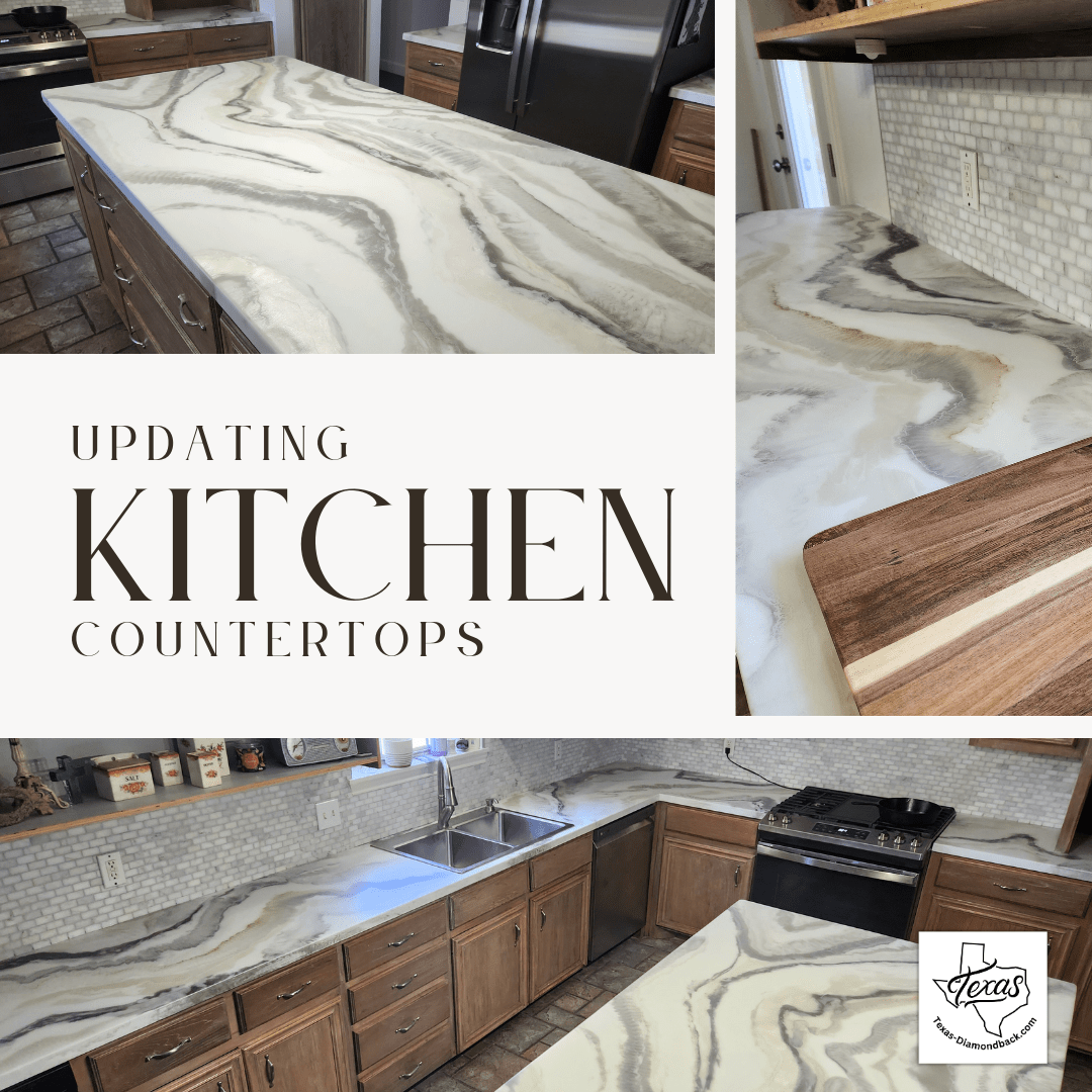 Kitchen Countertops | Texas Diamondback Concrete Resurfacing