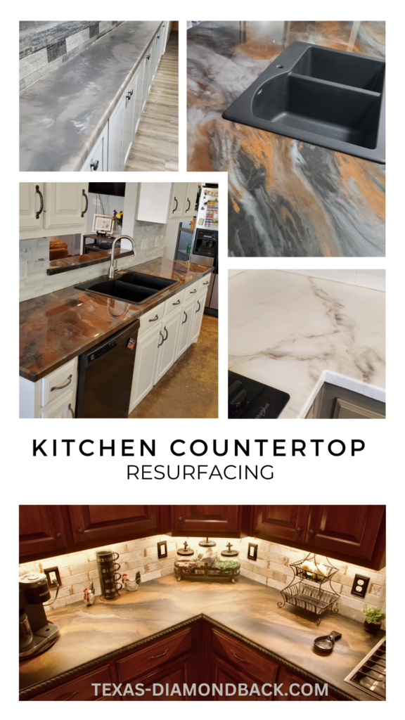 Lubbock's Best Kitchen Countertop Resurfacing for Kitchen Remodel and Bath Updates