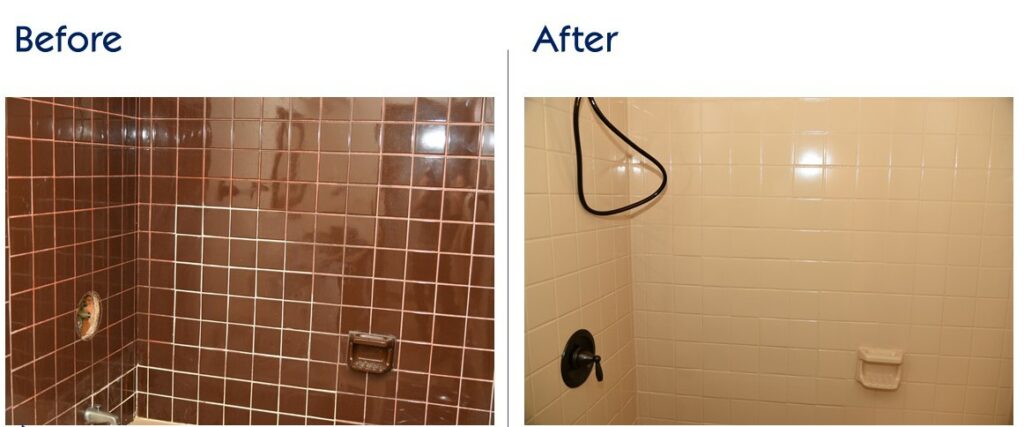Best Walk In Shower Resurfacing with Tile Colors