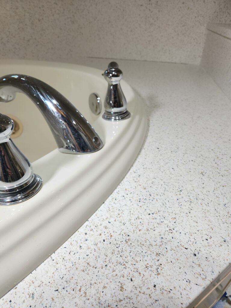 Bath Backsplash Resurfacing in Lubbock