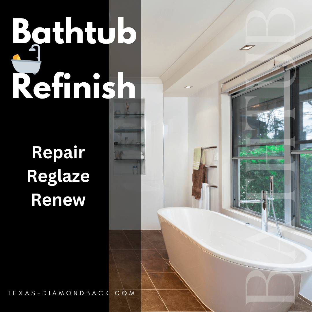Bathtub Refinishing Lubbock | Texas Diamondback Concrete Resurfacing