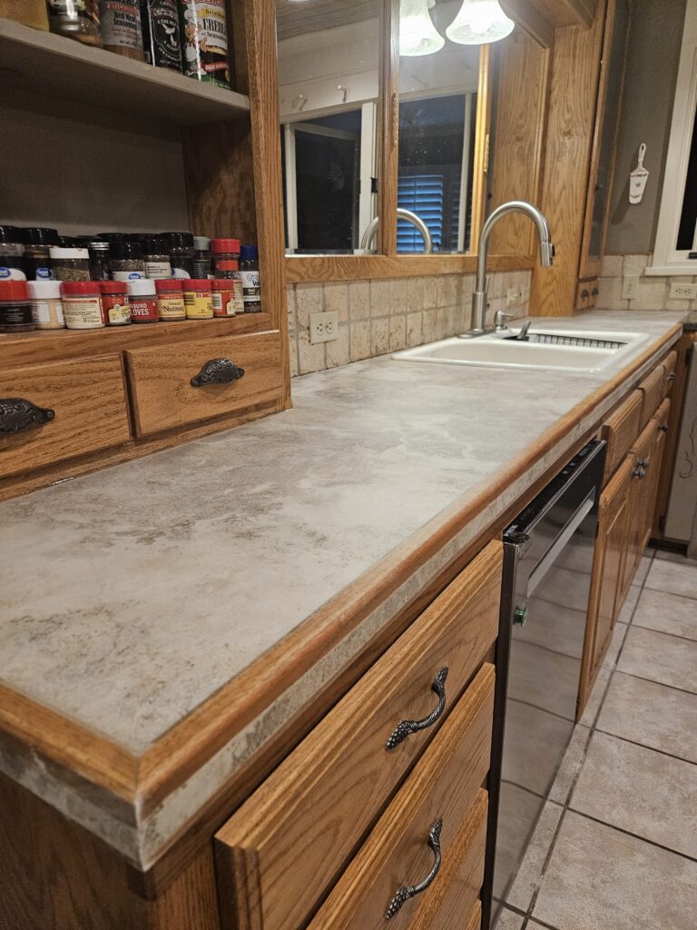Lubbock Kitchen Refinished Countertops